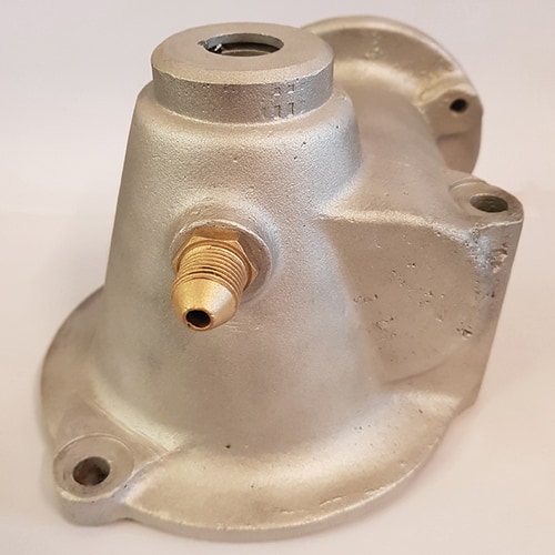 Before and after vapour or bead blasting