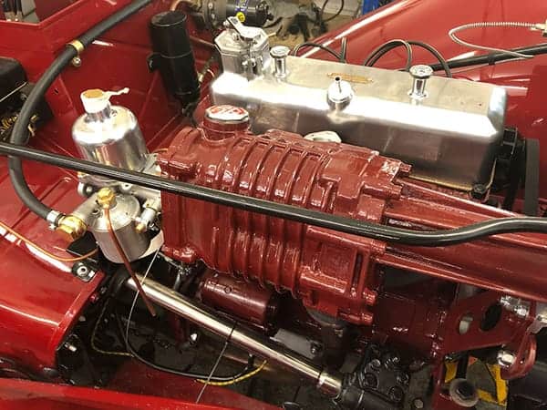Supercharged MG TC