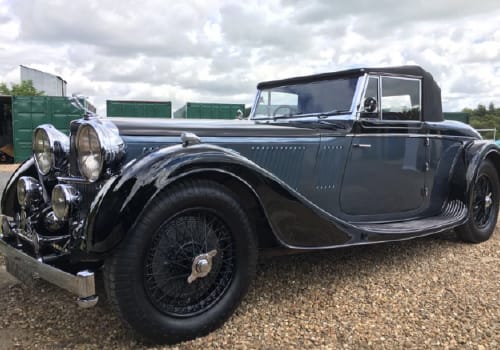 Blue Alvis 4.3 Vanden Plas