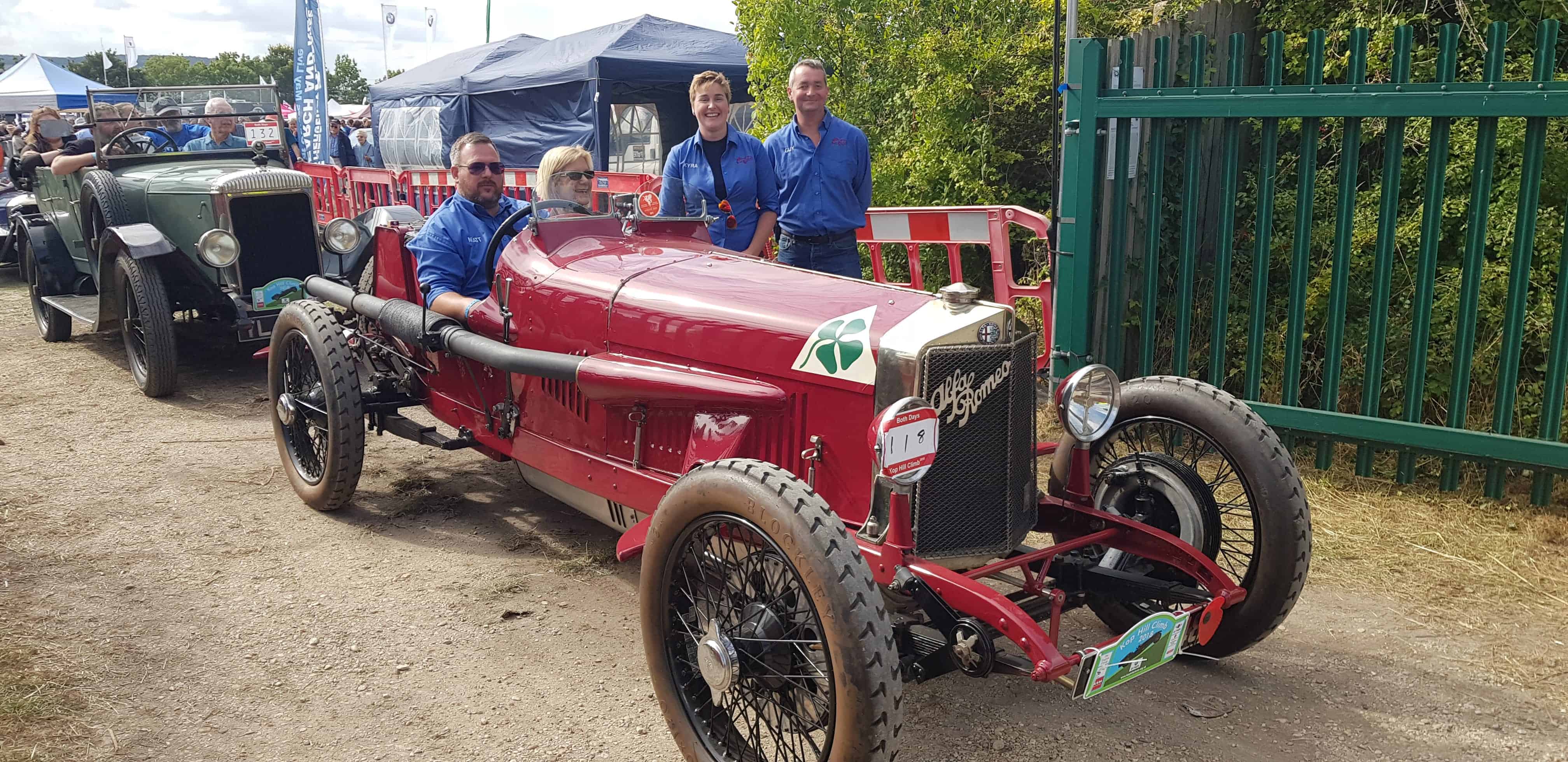 Kop Hill Climb, 1924 Alfa Romeo RL Targa Florio