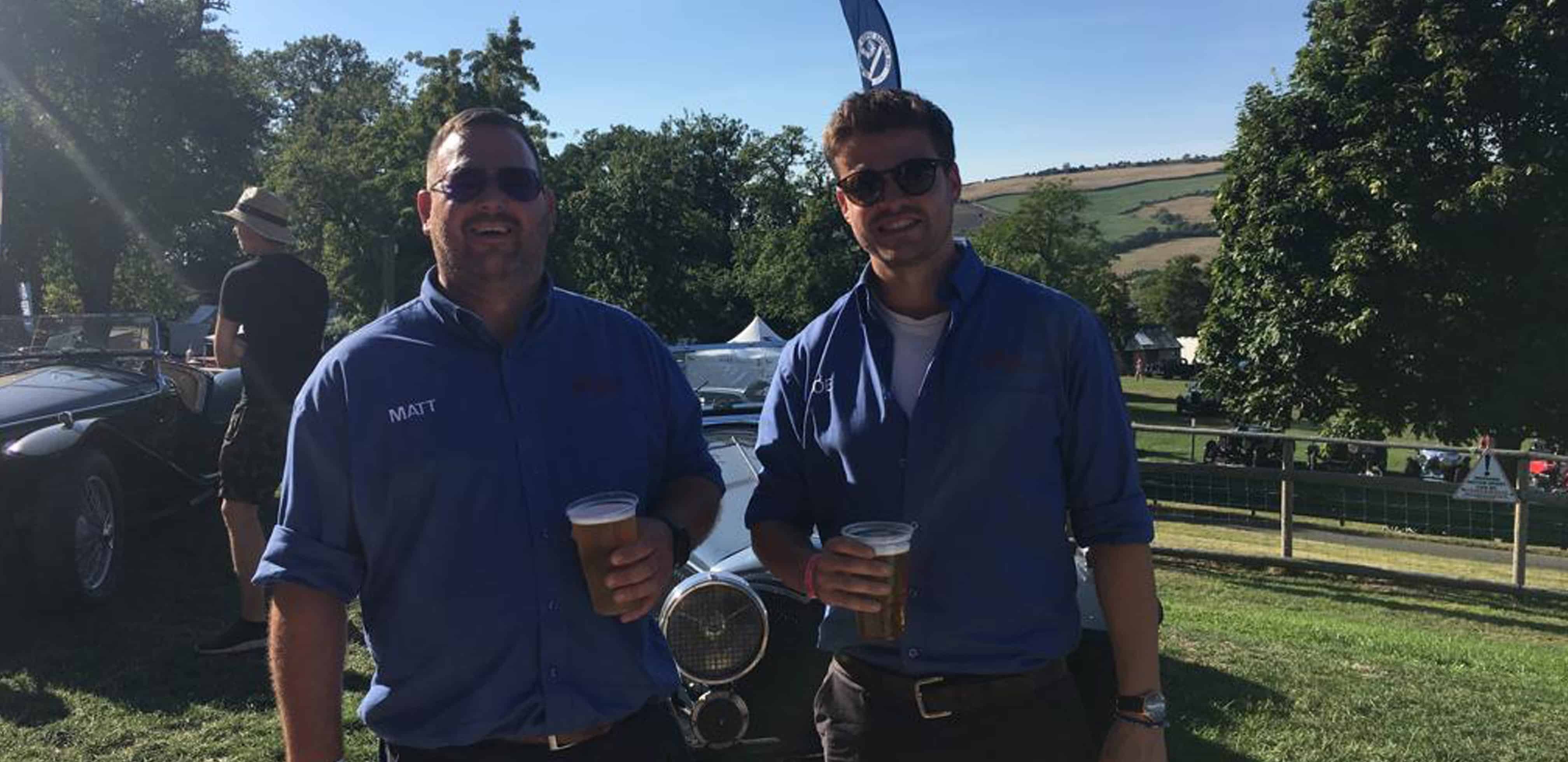 Prescott Hill Climb, Tim Walker Restorations team