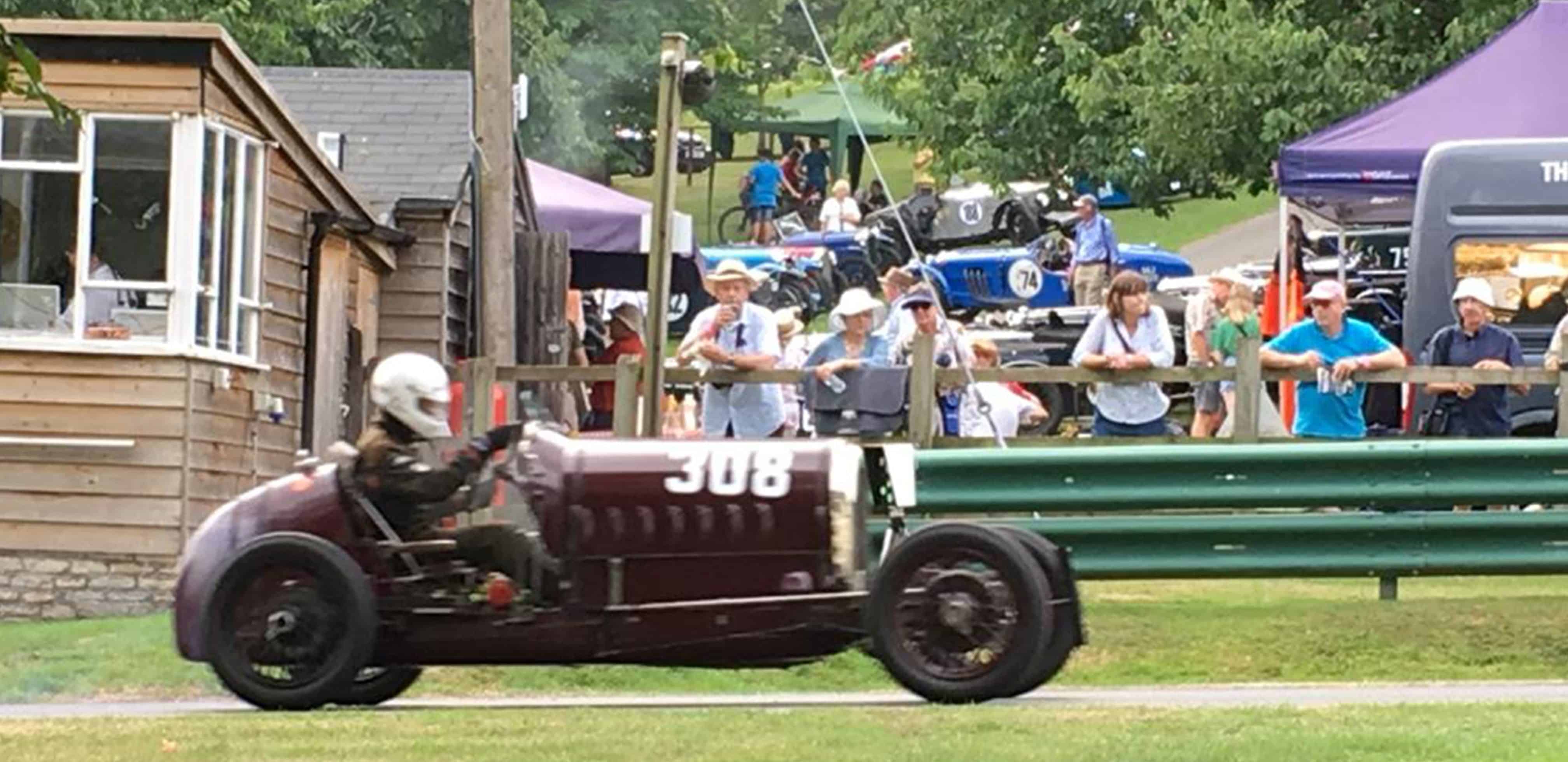 Prescott racing car