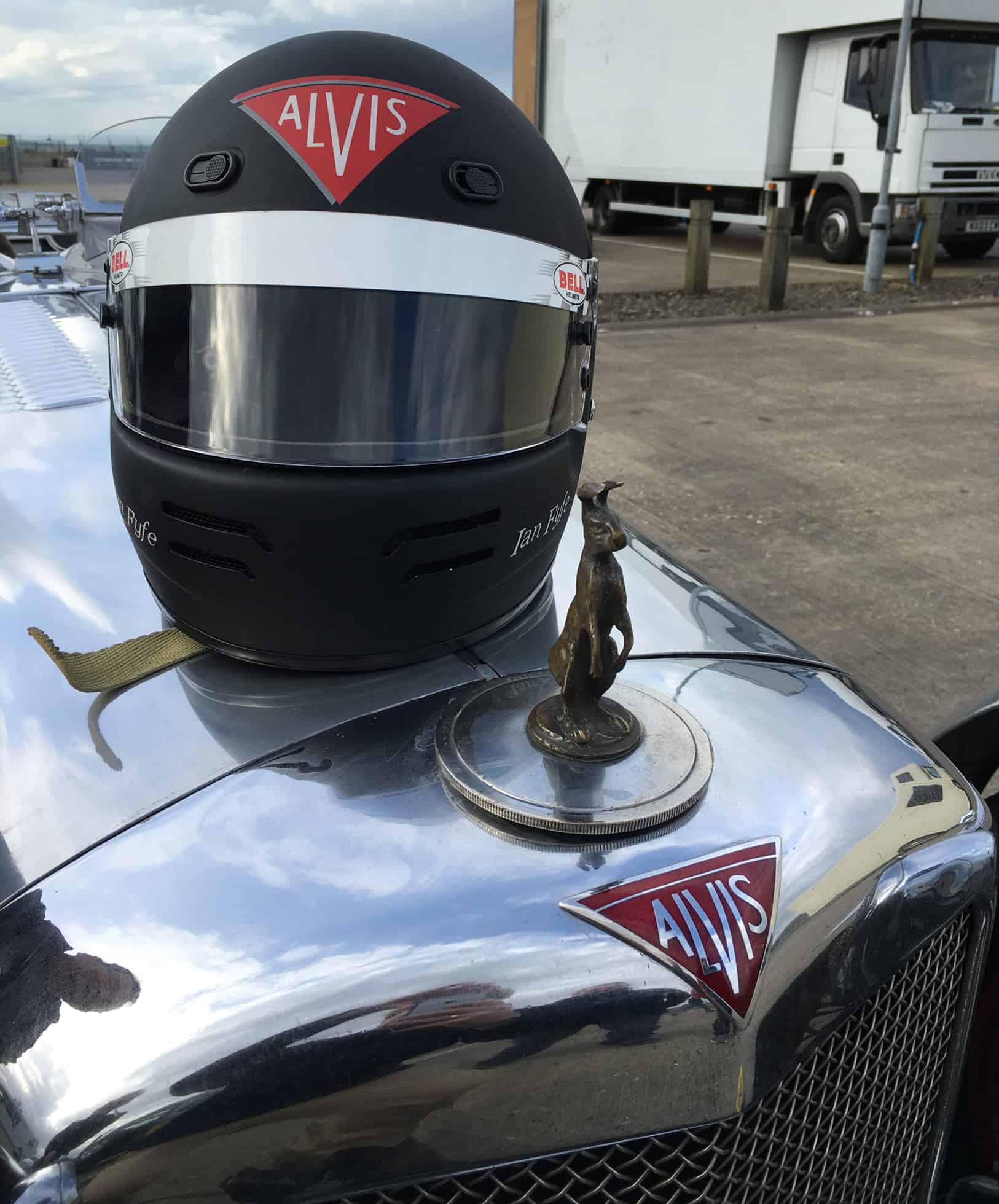 Silverstone Alvis Crash helmet